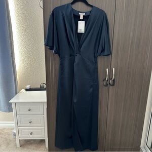 H&M Navy Maxi Dress